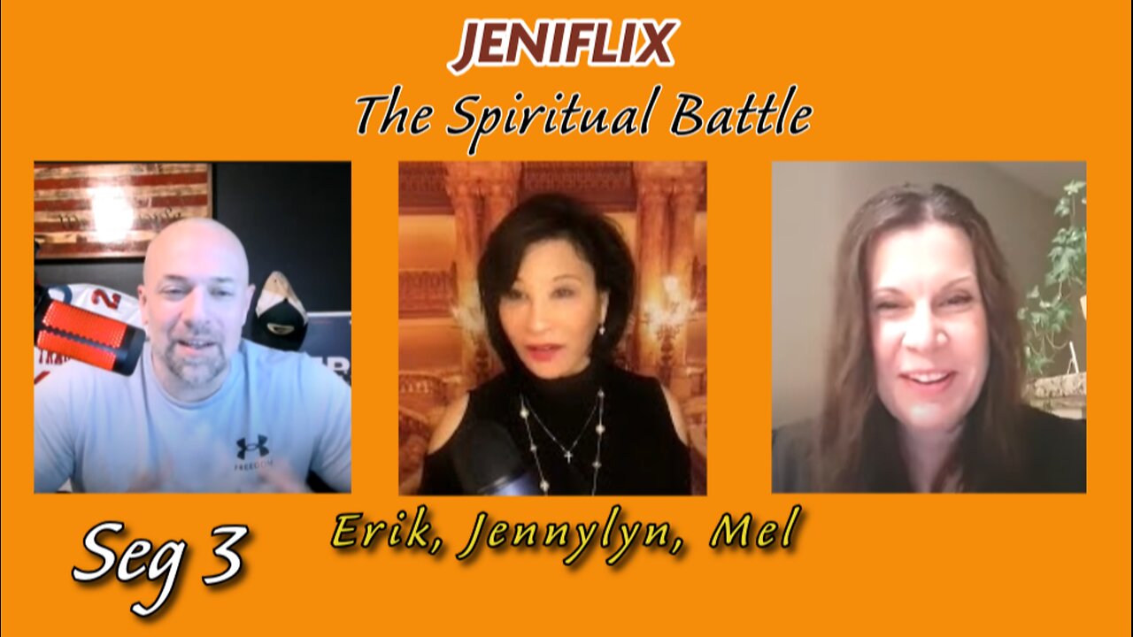 JENIFLIX | The SPIRITUAL BATTLE | Erik, Mel, Jennylyn (Seg3)
