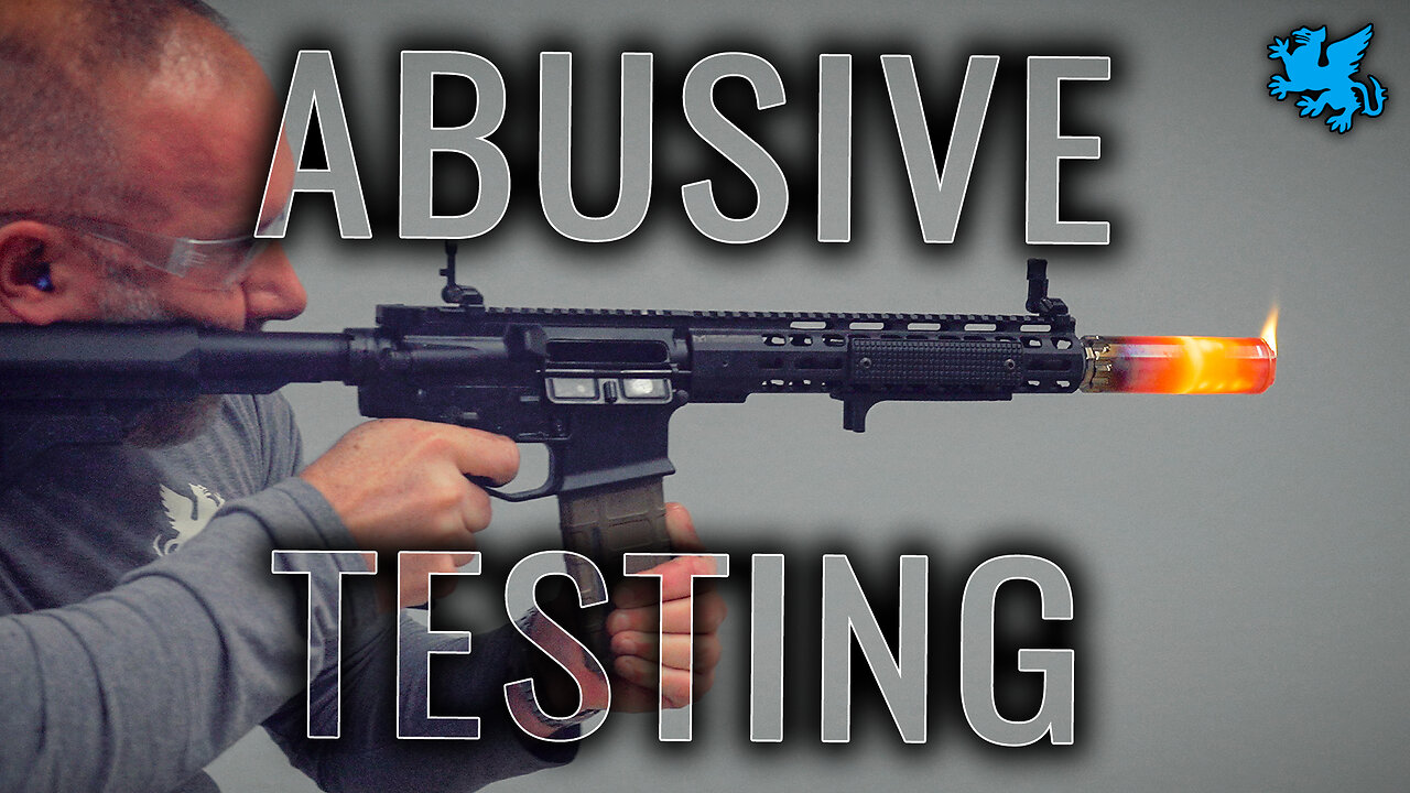Griffin Armament - Abusive Baffle Testing