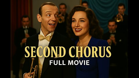 Second Chorus (1940) | Full Movie | Fred Astaire & Paulette Goddard in a Swinging Musical Romance