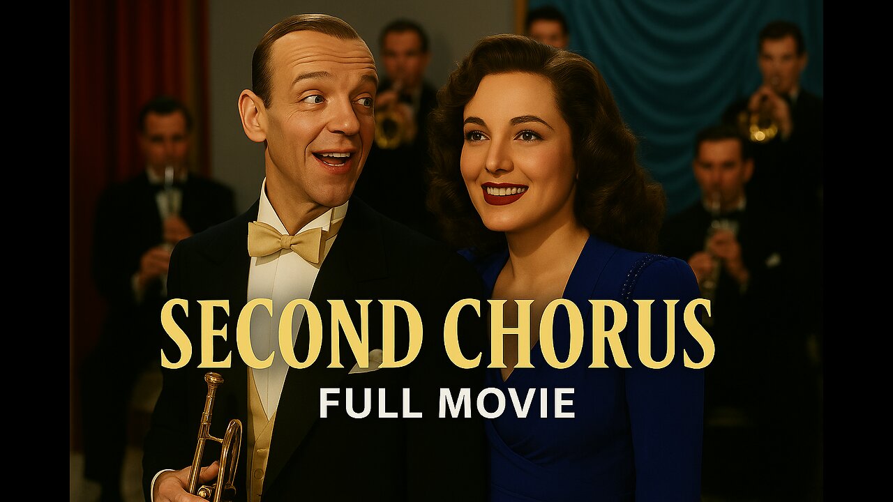 Second Chorus (1940) | Full Movie | Fred Astaire & Paulette Goddard in a Swinging Musical Romance