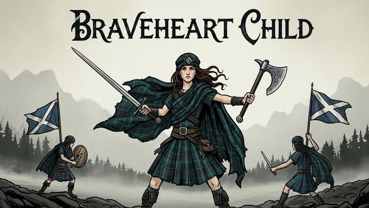 Braveheart Child - Patriotic Rock - Ulfhednar AImusic