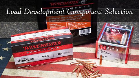 Load Development: Component Selection