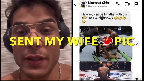 PAULO COSTA EXPOSES KHAMZAT CHIMAEV 😱😂
