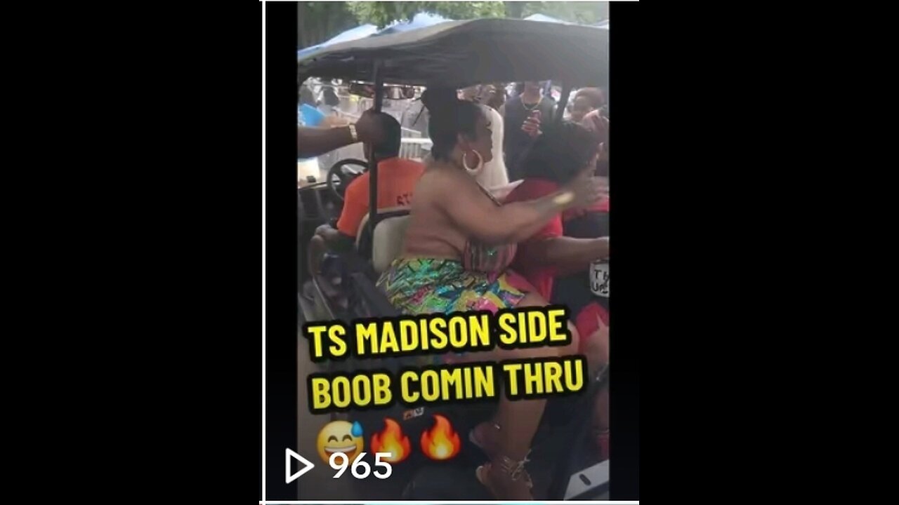 Ts Madison side boob comin Thru 🔥😅