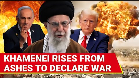 FULL: War For War : Khamenei Declares, Refuses Surrender & Threatens Trump In Address To Iran