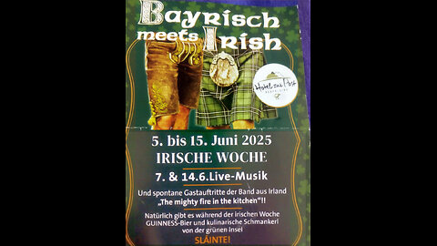 Bayrisch meets Irish 5-15.6.25 Irish Cream & Scottish Whiskey 4 VisaVis, Hotel zur Post, Ruhpolding
