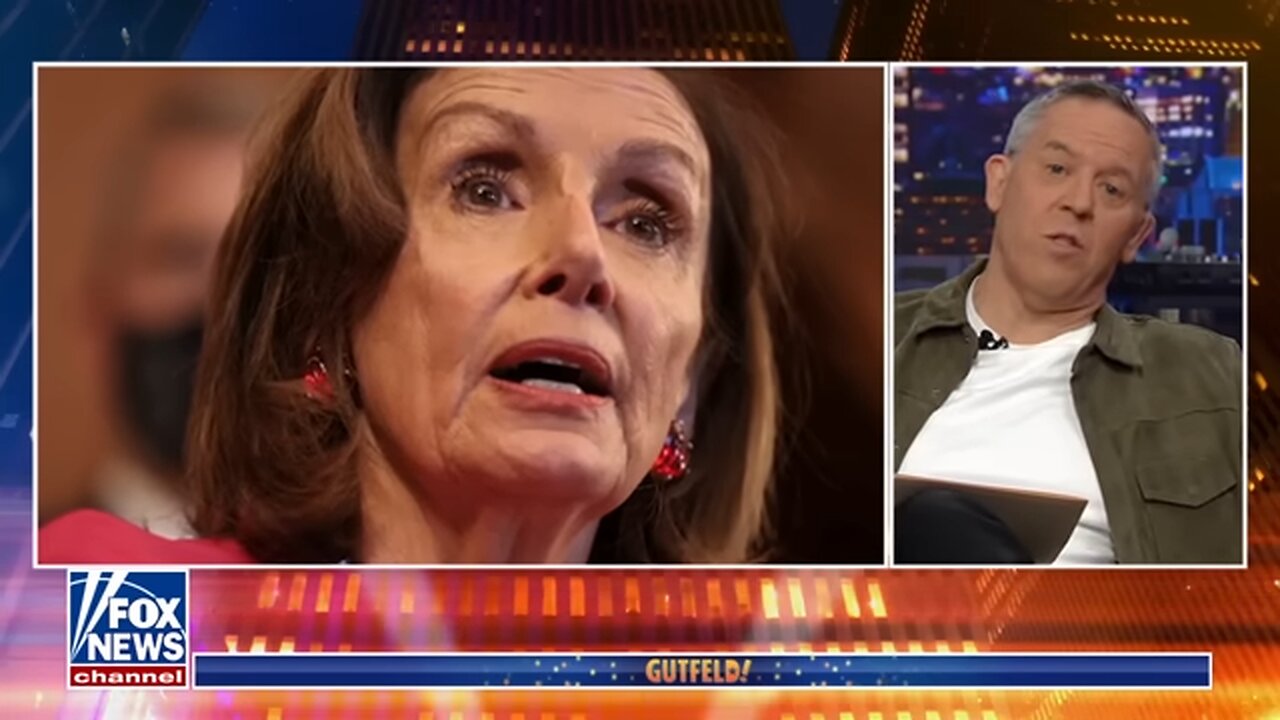 ‘Ding, dong’: Greg Gutfeld reacts to Nancy Pelosi’s retirement