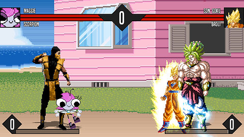 MUGEN - Maggie & Scorpion vs. Son Goku & Broli - Download