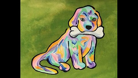 In the Studio: Tracing a Puppy