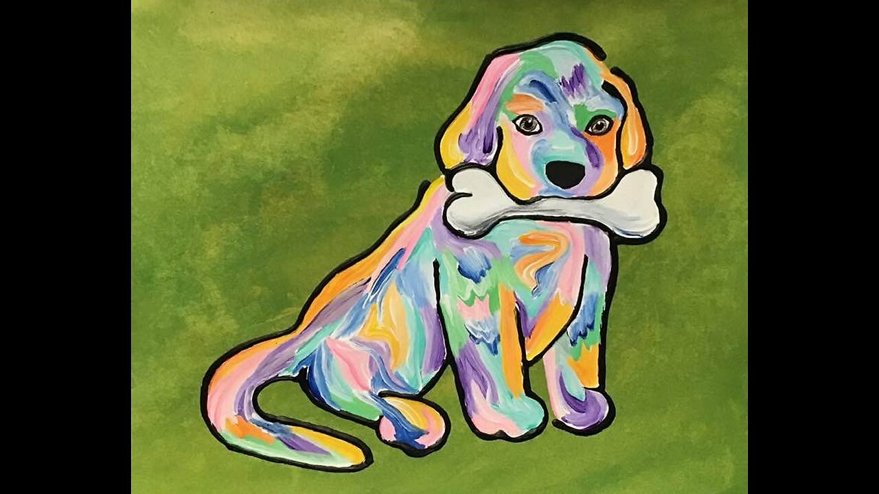 In the Studio: Tracing a Puppy