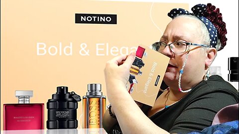 Notino Bold & Elegant Unisex Scent Sample Pack Unboxing
