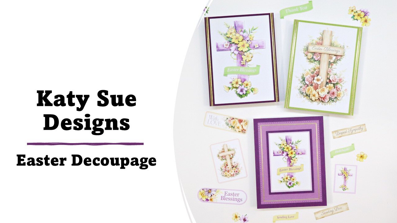 Katy Sue Designs | Easter Decoupage