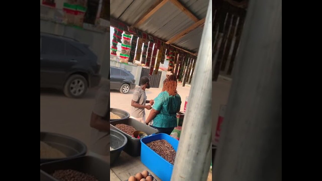 CUCUMBER PRANK ON A MARKET MARRIED WOMAN