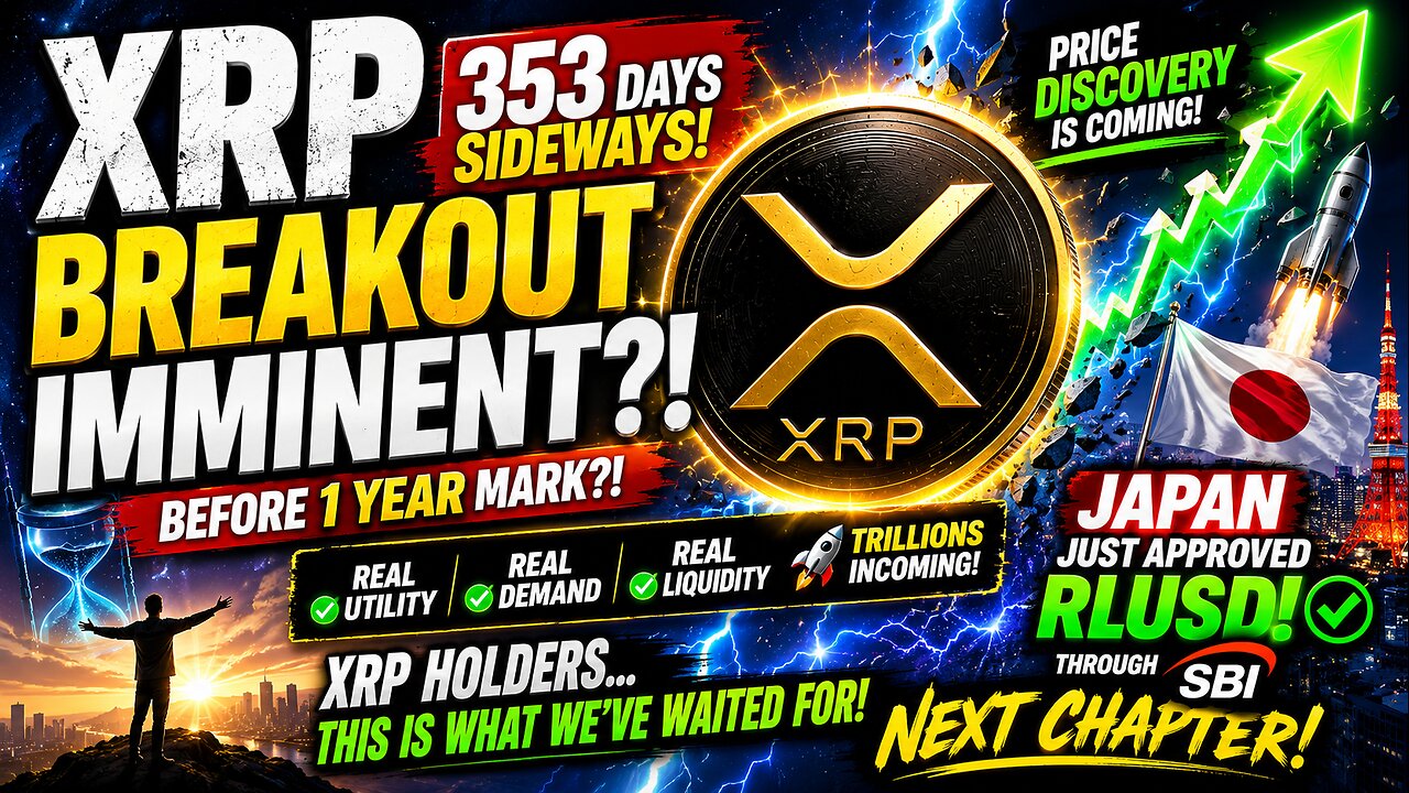 XRP Has Been Quiet for 353 Days… That’s About to Change 😳