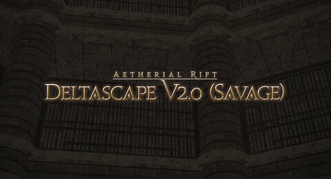 Final Fantasy 14 Deltascape v 2.0 Savage Solo SAM