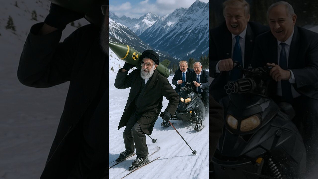 Putin's Secret Weapon Saves Khamenei!⛷️❄️