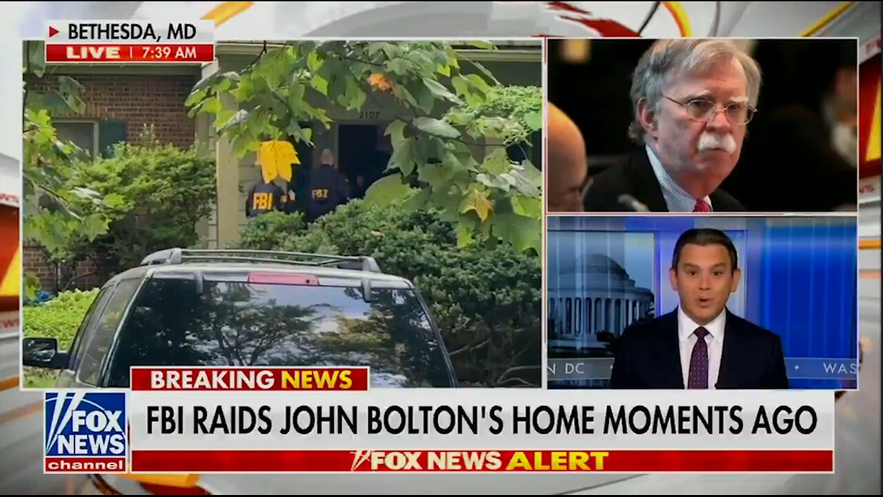 FBI RAIDS John Bolton's House