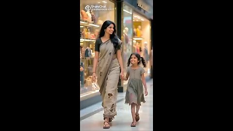 Mother dedication to her girl child