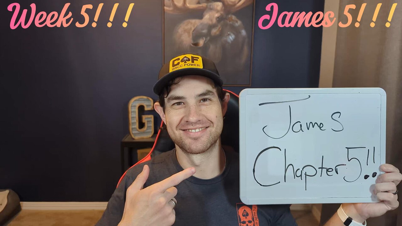 Weekly Bible Reading 5 - James 5!!!