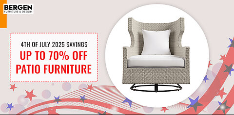 4th of July 2025 Sale | Up to 70% Off Patio Furniture