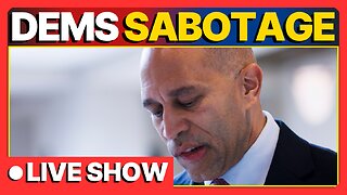 LIVE NOW: Democrats SABOTAGE GOP effort to reopen Government