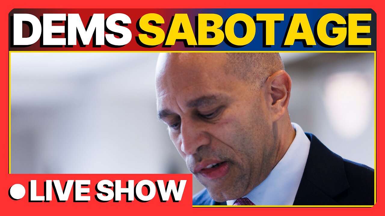 LIVE NOW: Democrats SABOTAGE GOP effort to reopen Government