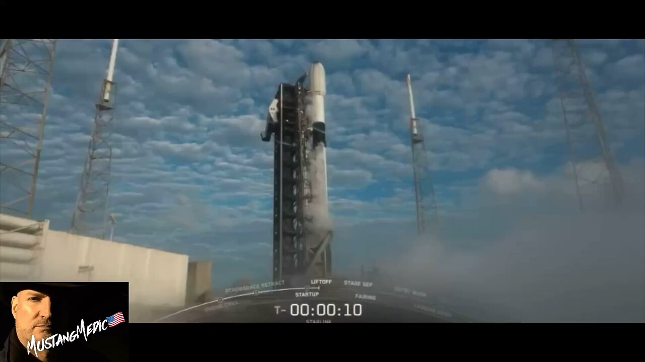 BREAKING NEWS:📣 Another successful Falcon Rocket 🚀 launch with more SpaceX Satellites. 🛰️