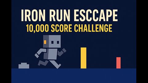 Iron Run Escape Game Can I Hit 10k Score 😱