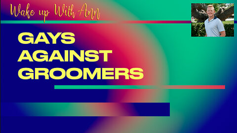 David Leatherwood 'Gays Against Groomers', speaks against WOKE agenda.