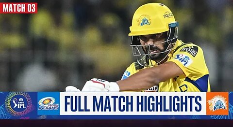 Mumbai Indians Vs Chennai Super Kings | IPL 2025 | Full Innings HIGHLIGHTS