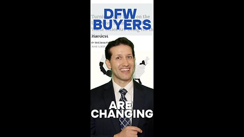 DFW Buyers are Changing with Miguel Perez Realtor®