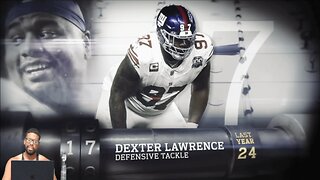 CHANNELADRIANTV Reacts | 17: Dexter Lawrence (DT, Giants) | Top 100 Players of 2025