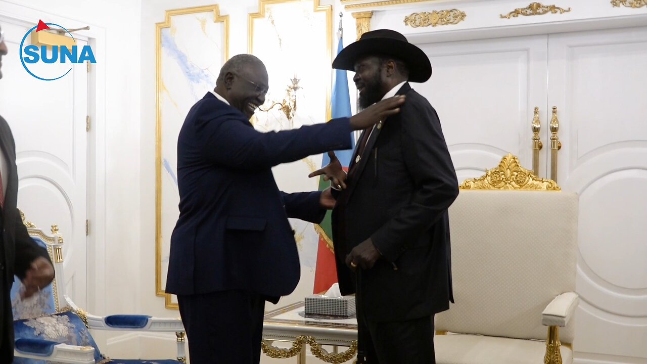 The Vice President of the TSC arrives in Juba and meets with President Salva Kiir.