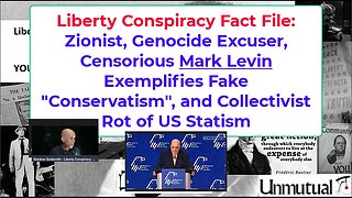 Liberty Fact File: Zionist, Warmonger Mark Levin Epitomizes Statism