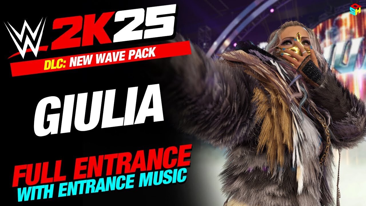 wwe 2k25 Giulia Entrance