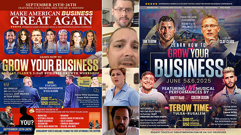 Why Success Is Not An Event, Success Is a Process + (Showing Up Every Day Even When We Don’t Feel Like It) + Celebrating 6 Clay Clark Client / Startup Success Stories + Join Tebow At Clay Clark’s June 5-6 Business Workshop