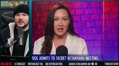 Tim Pool's SECRET Meeting With Netanyahu EXPOSED Claims Lying Grifter Kim Iversen