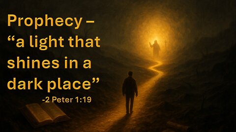 Bible Prophecy Isn’t Optional-- It's Our Roadmap to the Kingdom, Part 1