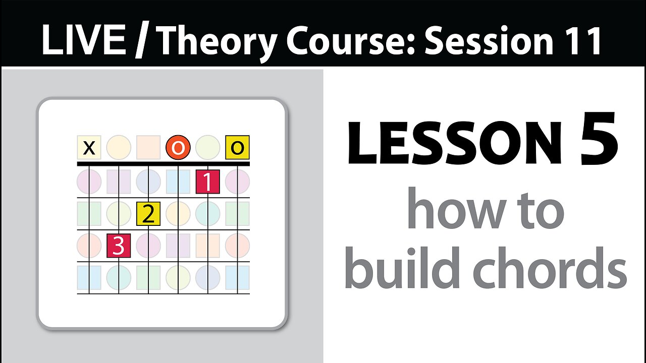 Session 11 - Lesson 5: How to Build Chords