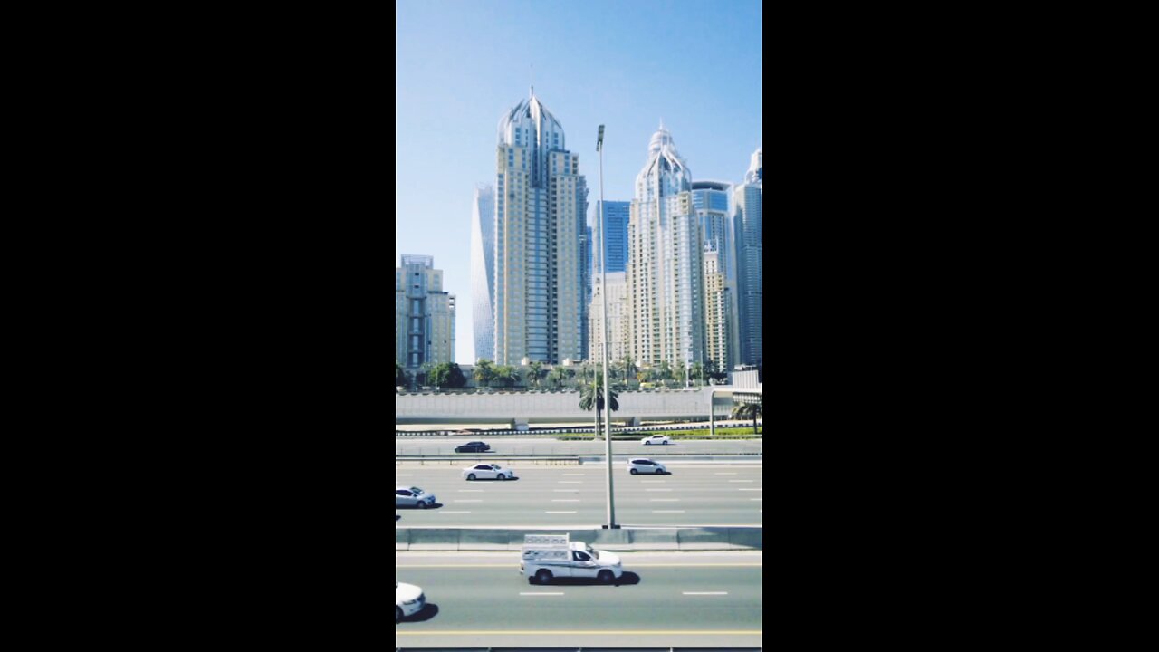 Getting around in Dubai.