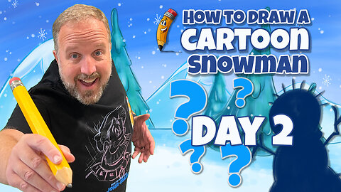 How to Draw a Snowman With a Cozy Hat