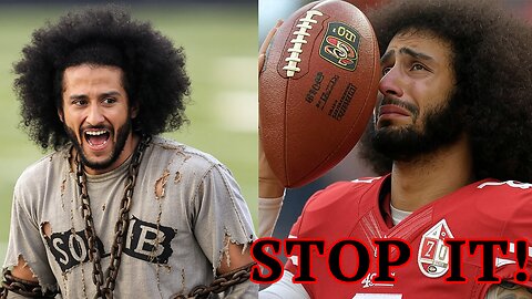 RACE HUSTLING SCUMBAG Ex QB Colin Kaepernick just started his YEARLY SCHEME to call the NFL RACIST!