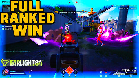 Full Ranked Match Win 🏆 | Farlight 84 PC FPP Gameplay