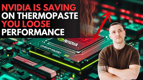 NVIDIA Is Saving on Thermopaste with cost of Performance