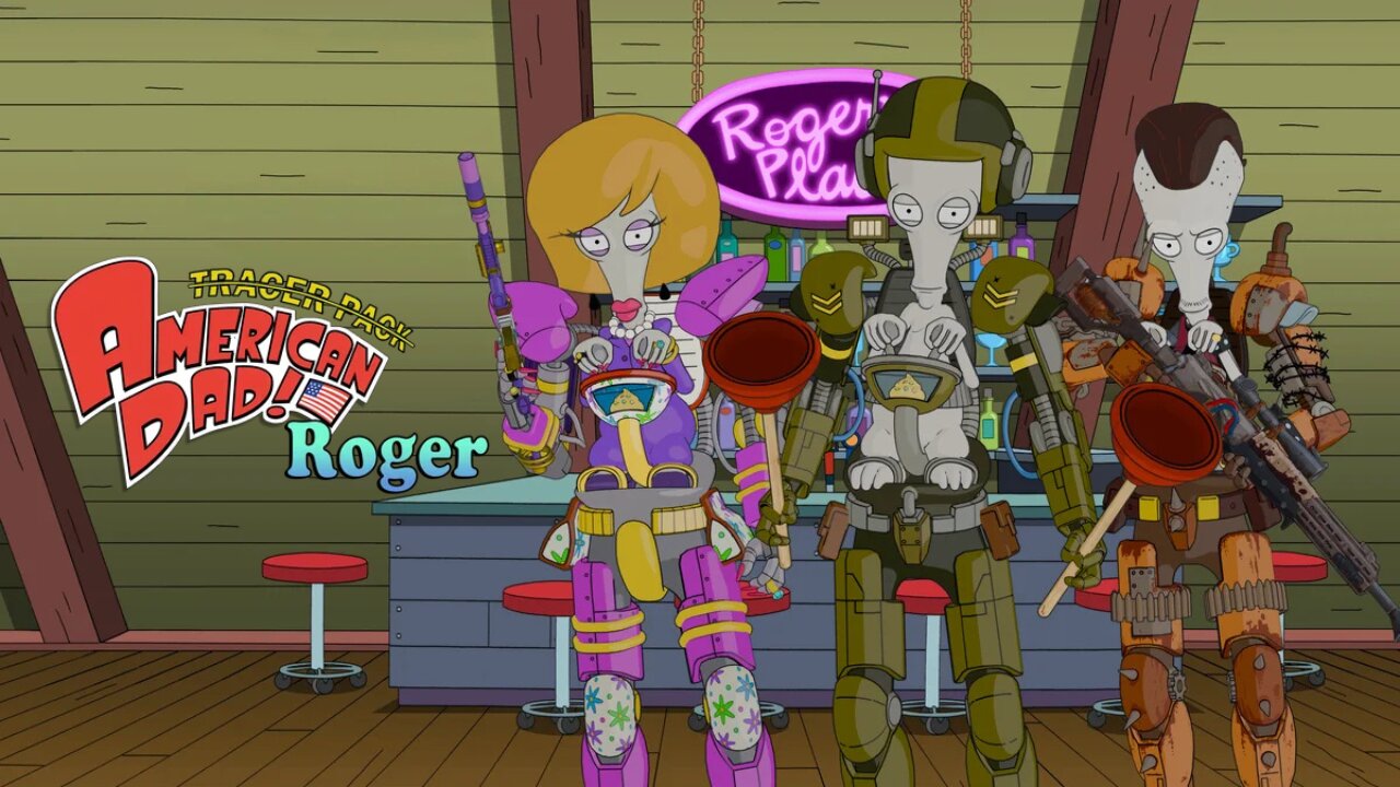Tracer Pack American Dad Rodger