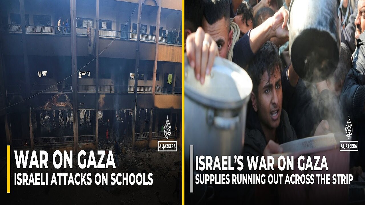 Israel Attacks Schools & Supplies Running Out
