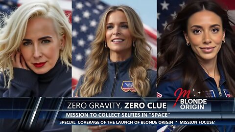 Blonde Origin 🚀 Reaching New Heights of Trolling, with Megyn Kelly, and the MK Media Team