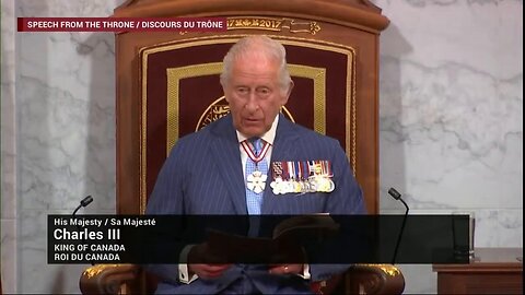 Canada: King Charles delivers throne speech in Canada - May 27, 2025