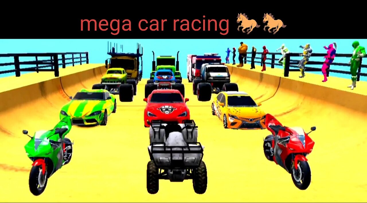 Mega ramp car game