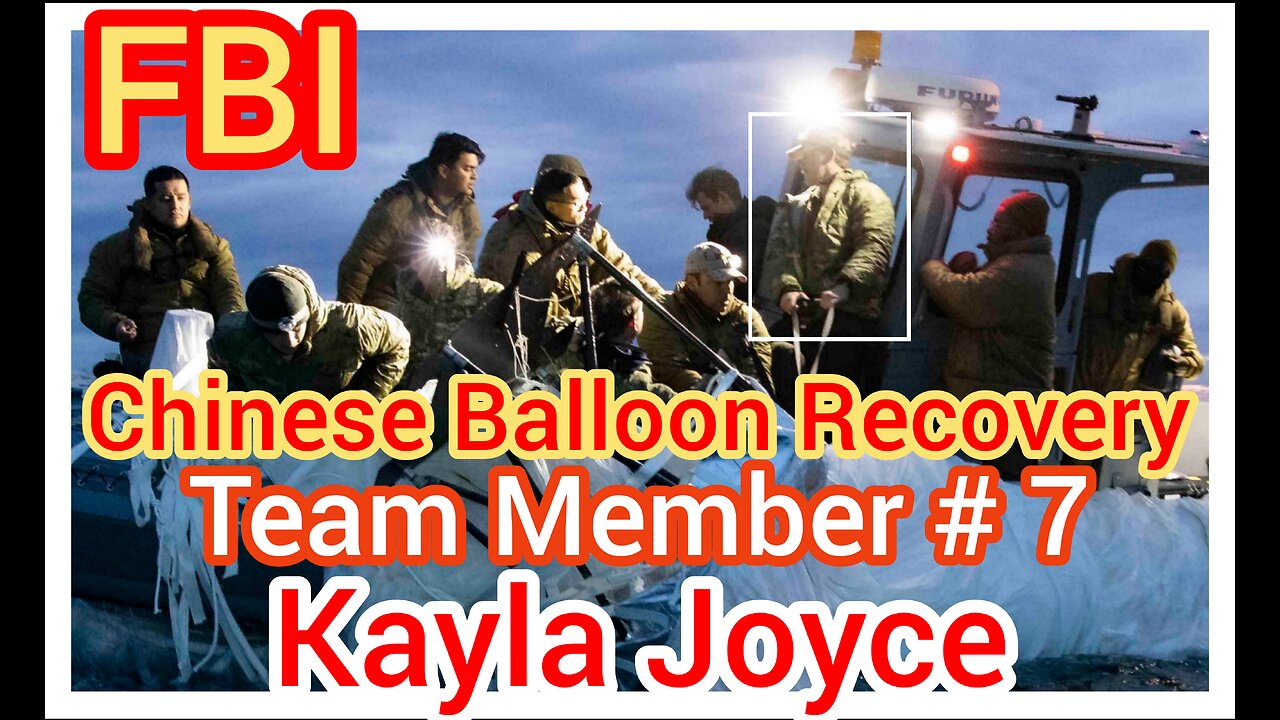 FBI Chinese Balloon Recovery Team Member #7: Kayla Joyce
